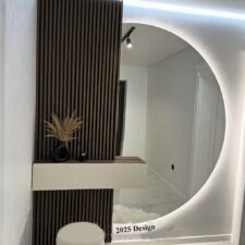 επιπλο εισόδου με μεγάλο καθρέφτη