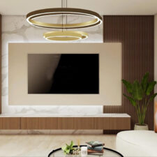 μεγάλη επένδυση τοίχου για τηλεόραση