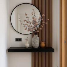 μικρό επιπλάκι εισόδου απο Woodline Saliveros