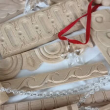 Διακοσμητική ξύλινη μπορντούρα για ανακαίνιση επίπλων