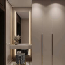 Ντουλάπα που ενσωματώνεται αρμονικά στον χώρο σας.