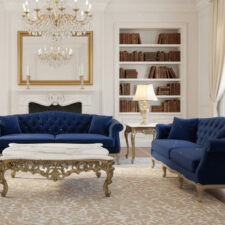 τραπεζάκι σαλονιού με σκαλίσματα