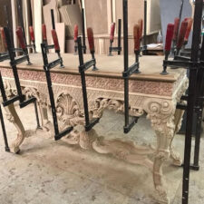 Κονσόλα σε καλούπι χειροποίητο σχέδιο