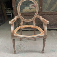 πολυθρόνα από ξύλο οξιάς