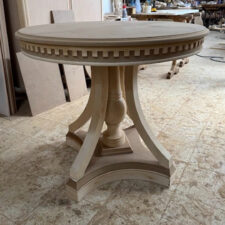 ημιμασίφ σκελετός διακοσμητικού τραπεζιού