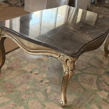 μπρονζέ τραπεζάκι σαλονιού