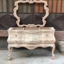 Σκελετός ξύλινου έπιπλου για μπάνιο κατά παραγγελία