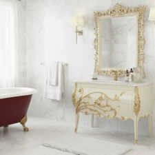 αριστοκρατικό έπιπλο για μπάνιο πολυτελείας