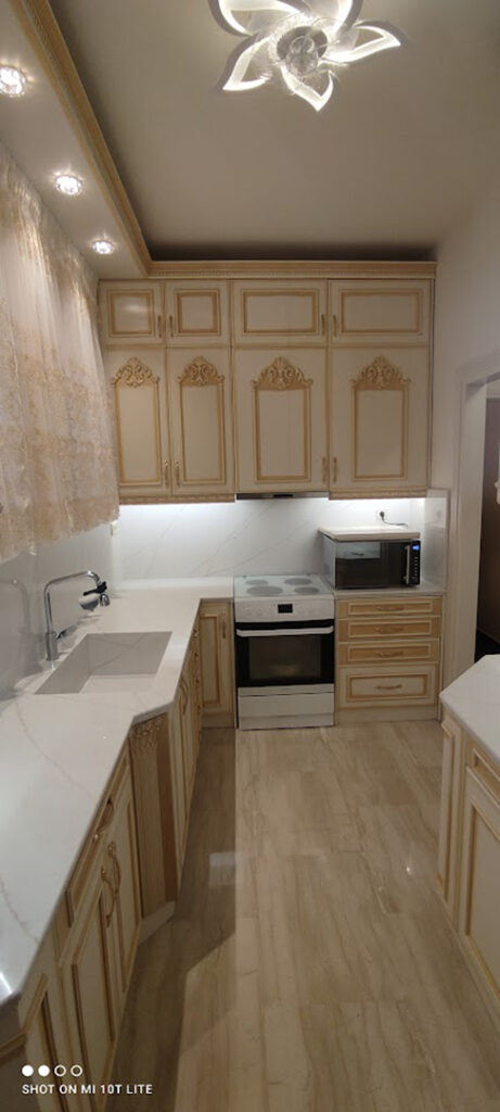 Κουζίνα σε πατίνα Woodline Saliveros